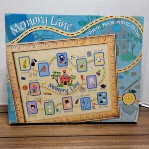 Memory Lane School Years Photo Frame - NEW IN BOX